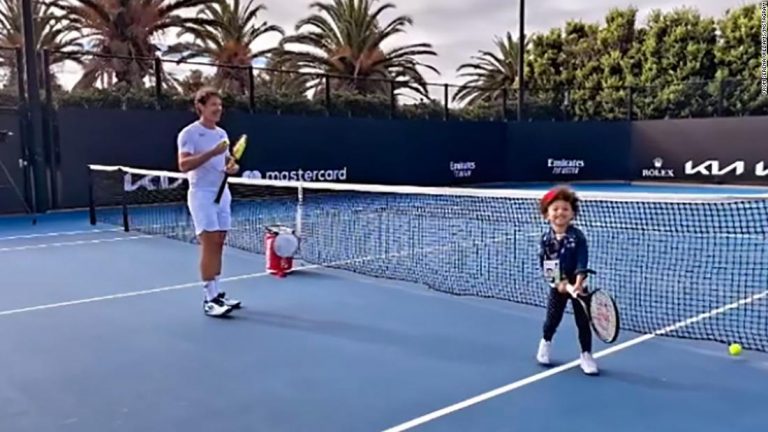 Watch out, Wimbledon! Serena Williams shares video of daughter Olympia training with coach Patrick Mouratoglou