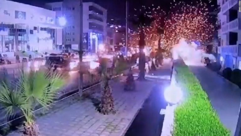 Footage shows rocket attack on US and coalition forces in Iraq