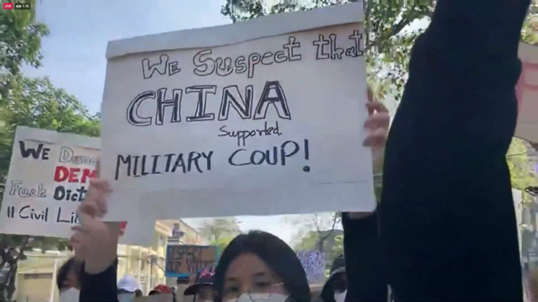 Analysis: Anger is falling on China admist growing tensions in Myanmar