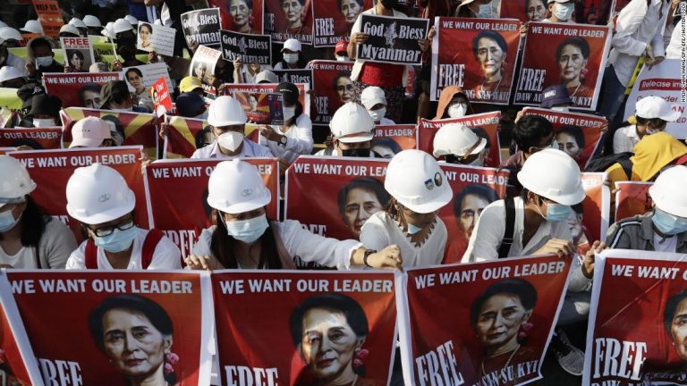 ‘Terrified’ UN envoy issues warning on Myanmar as protesters face down military