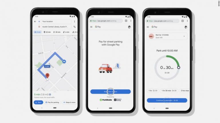 Google Maps will now let you pay for parking and transit without leaving the app