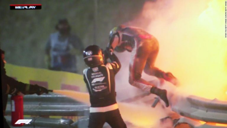 Life after seeing death: How Romain Grosjean’s family inspired him as he was engulfed by flames