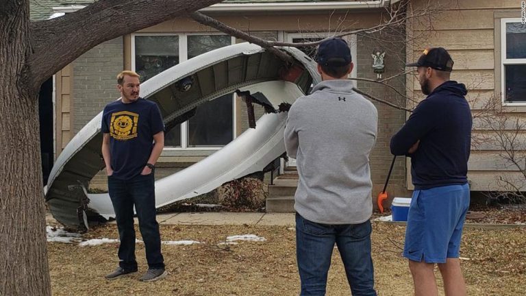 United Airlines flight returns to airport as aircraft debris found in neighborhoods outside Denver