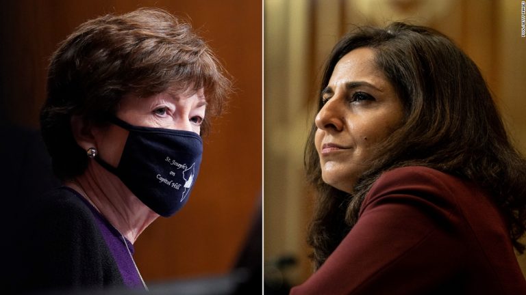 Key GOP senator says she won’t support Tanden’s OMB confirmation