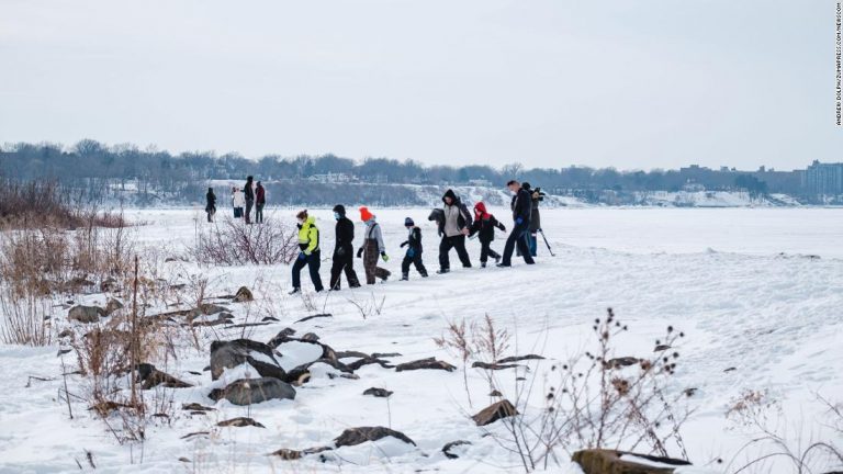 Coast Guard rescues 10 people stranded on ice floes in Lake Erie