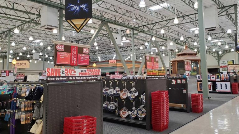 Fry’s Electronics suddenly went out of business