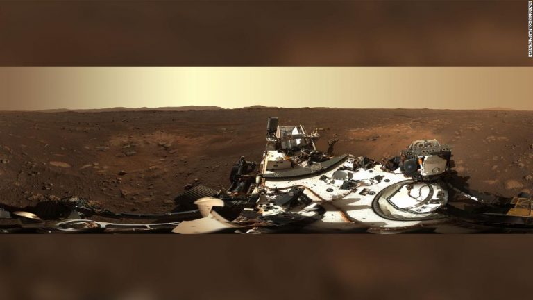 New Mars image from rover landing site shows the red planet in high definition