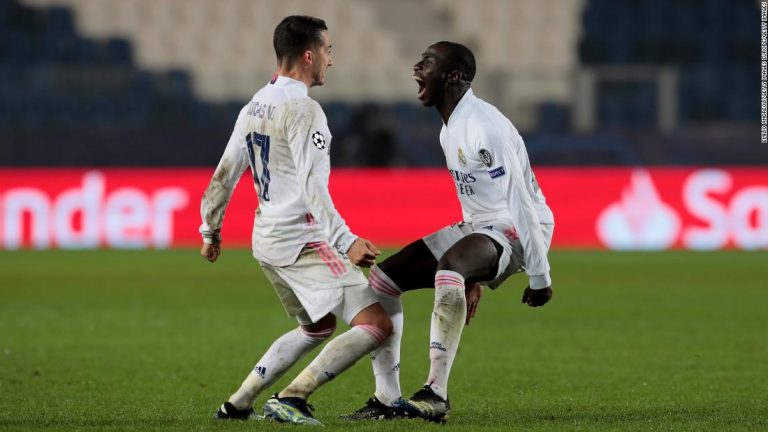 Real Madrid breaks Atalanta hearts with late goal after controversial red card