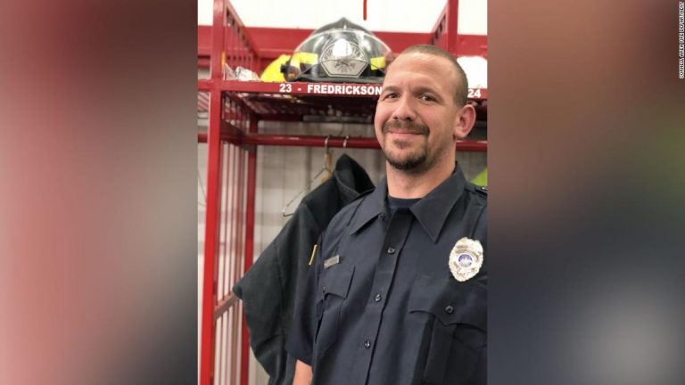 Firefighter shot after heat from burning building discharges loaded firearm inside