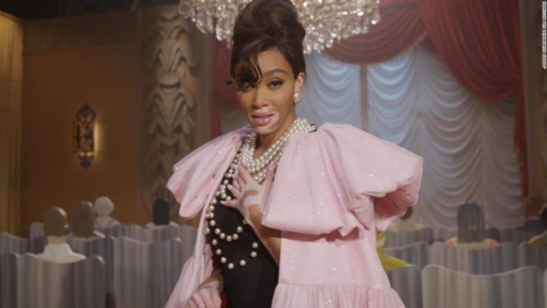 Dita Von Teese and Winnie Harlow star in Moschino’s star-studded Milan Fashion Week film