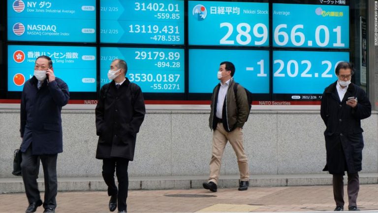 Global stocks routed as inflation fears dominate
