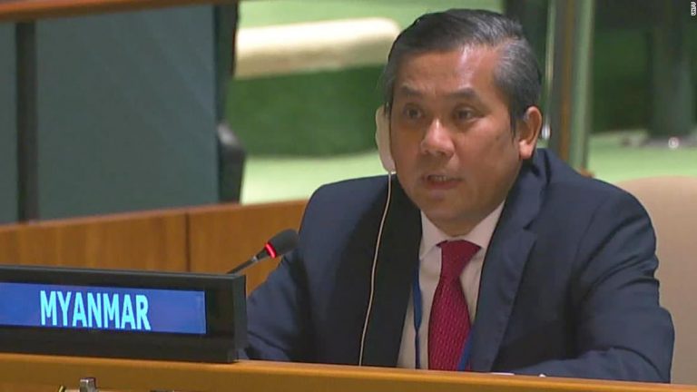 Myanmar’s UN ambassador fired after anti-coup speech as military intensifies crackdown