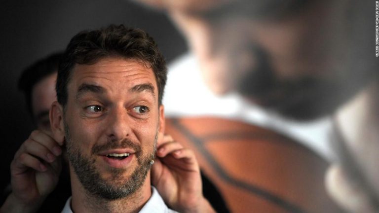 Former NBA star Pau Gasol is determined to help others after retiring from the game