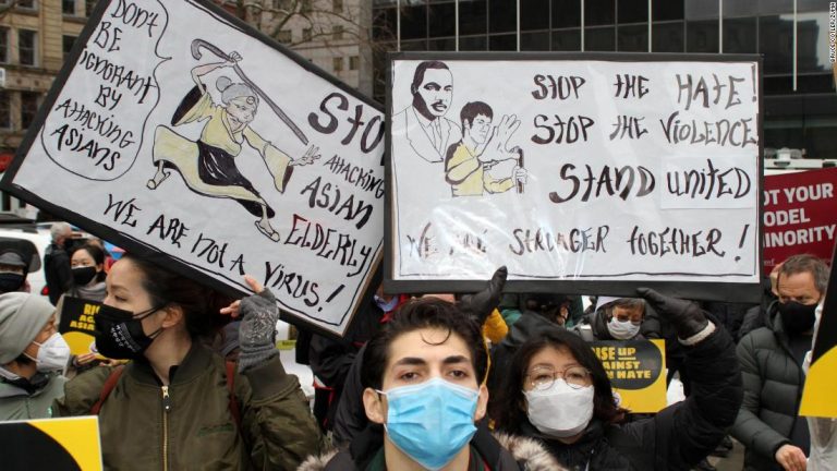 New Yorkers rally against wave of anti-Asian hate