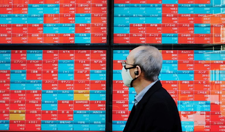 Stocks struggle but the Bitcoin shines