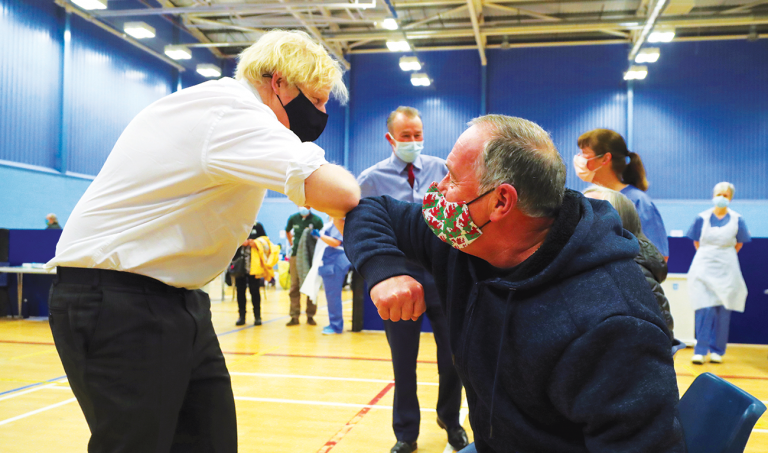 Johnson charting path to reopen UK economy