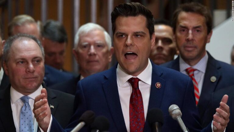 The one big problem with Matt Gaetz’s explanation about being under investigation