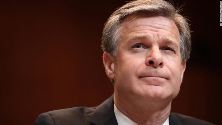 FBI Director knocks down conspiracy theory that Capitol rioters were ‘fake Trump protesters’