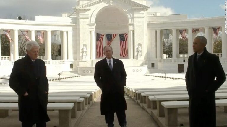 Former Presidents Carter, Clinton, Bush and Obama urge Americans to get vaccinated