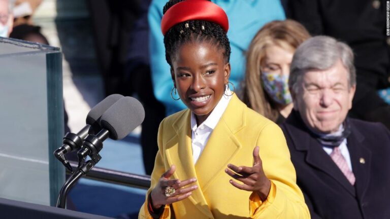 Amanda Gorman, inaugural poet, says she was ‘tailed’ by security guard on her walk home