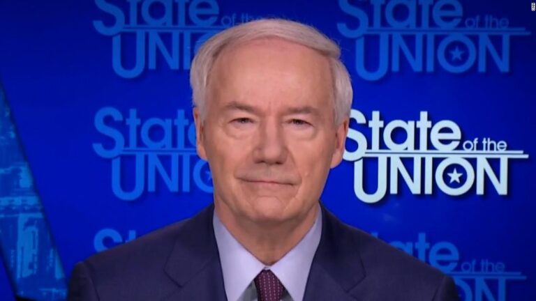 Arkansas governor says he signed near-total abortion ban so Supreme Court can decide if it’s a ‘direct challenge’ to Roe
