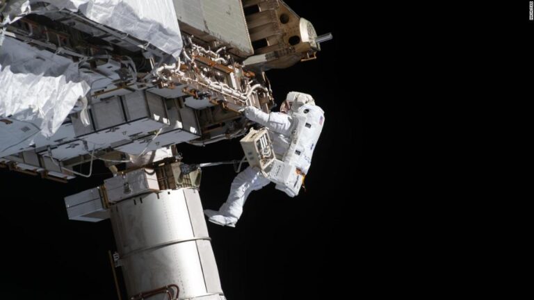 Watch NASA astronauts during their Saturday spacewalk