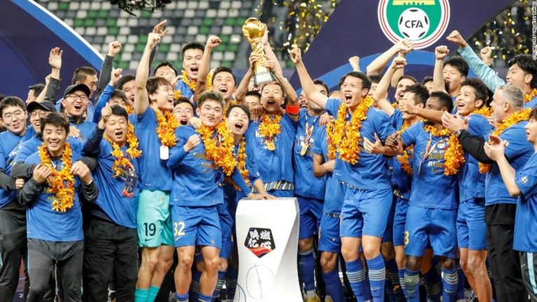 Chinese football under scrutiny as reigning Super League champion ‘ceases operations’