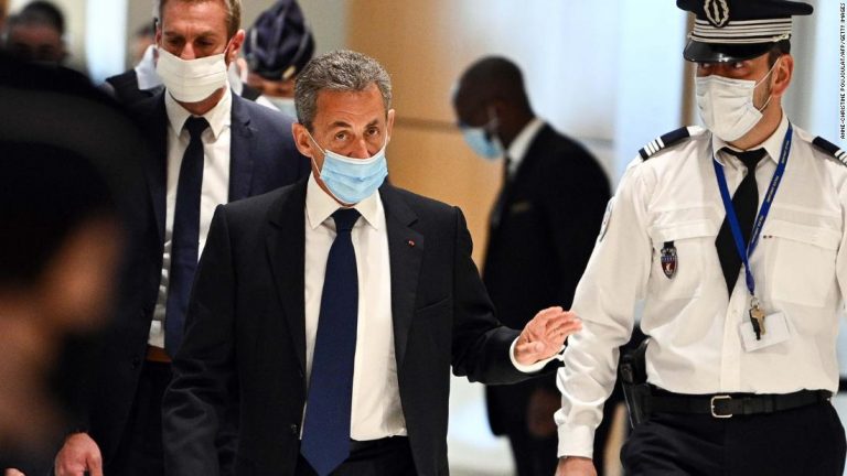 Former French President Nicolas Sarkozy sentenced to jail in historic ruling