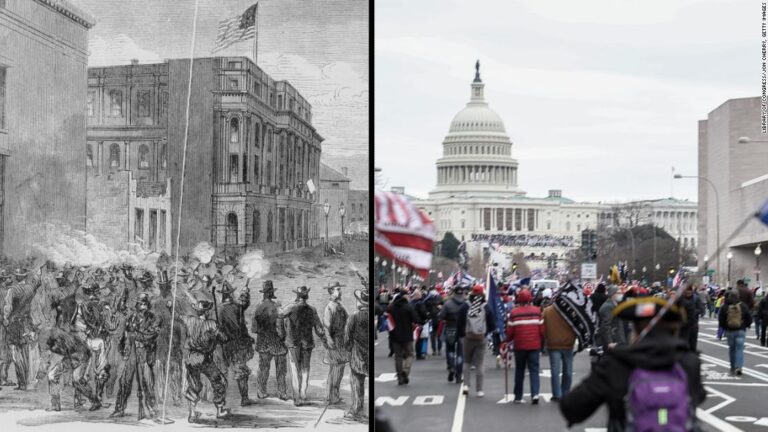 The Capitol riot is an eerie repeat of this tense era in American history