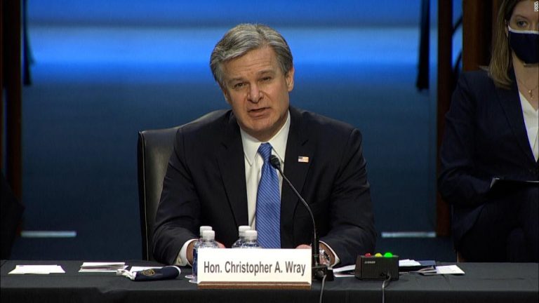 Committee chair slams FBI director for agency’s response to threats from White supremacy groups