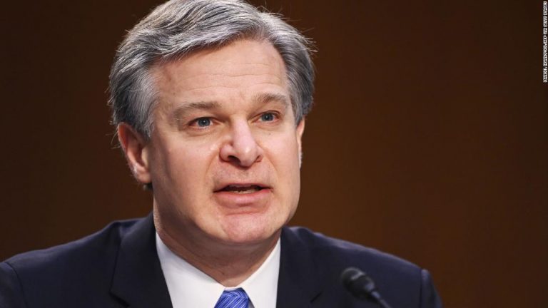 FBI chief refutes claims Antifa was at Capitol riot