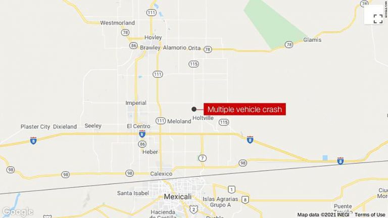 At least 15 killed in multiple-vehicle crash in California