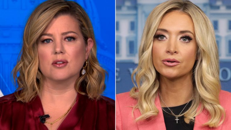 CNN anchor reacts to McEnany claiming they expected a ‘peaceful’ rally