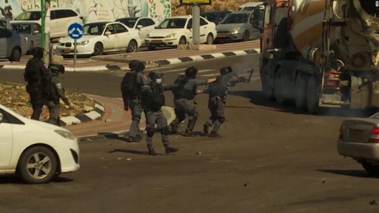 Police shoot stun grenades at peaceful Arab-Israeli protesters