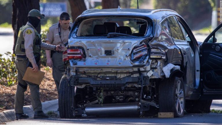 Investigators to examine data from the black box of the car Tiger Woods was driving in crash