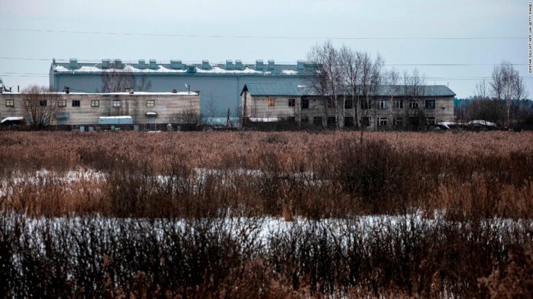 The rough conditions inside prison camp where Navalny is held