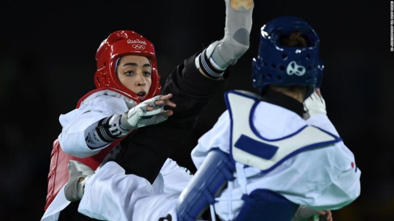 Iran’s only female Olympic medalist to compete under white flag in Tokyo