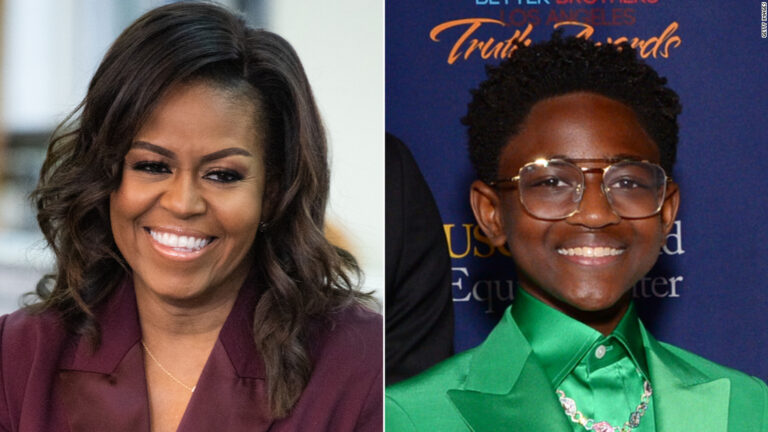 Michelle Obama has a moving conversation with Dwyane Wade’s daughter