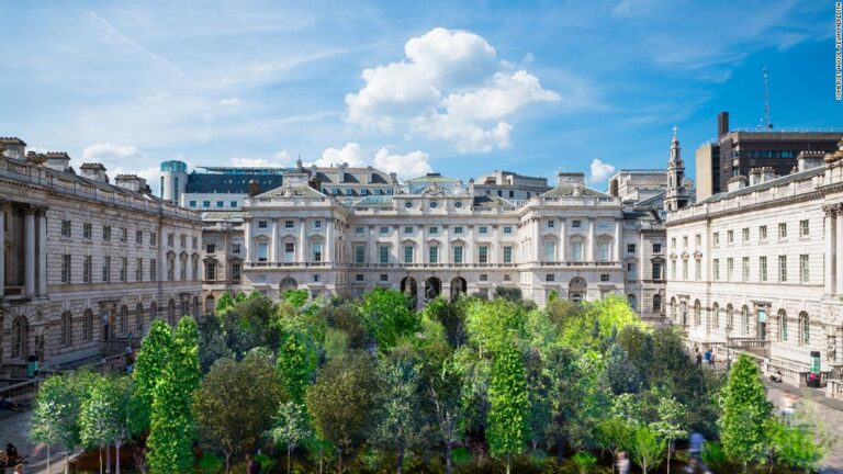 Artist unveils ambitious plans for a forest in central London