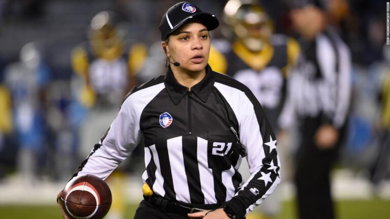 NFL picks its first Black female game official