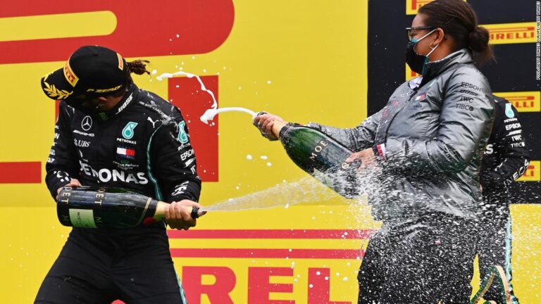 ‘I still can’t put it into words’: Stephanie Travers on the ‘surreal’ moment she became the first Black woman on an F1 podium