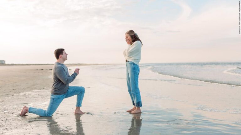 Facebook post reunites couple with their lost engagement ring after beach proposal