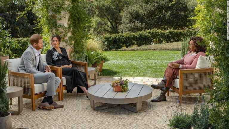 Patio chairs at center of Oprah’s Meghan and Harry interview sell out online