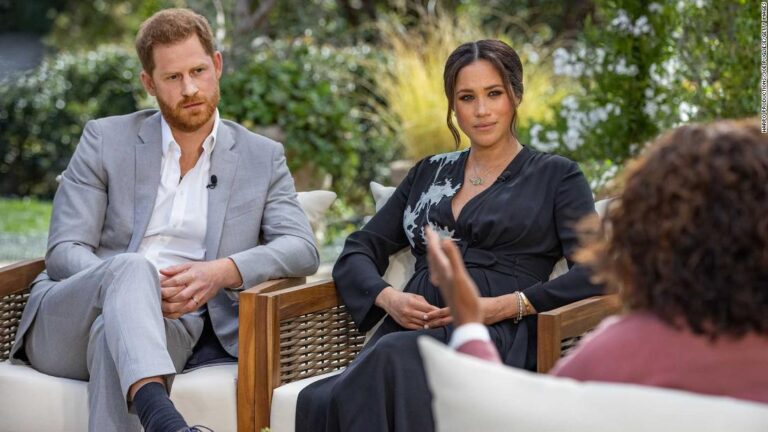 Prince Harry and Meghan sit down with Oprah