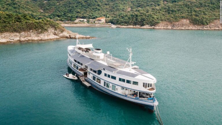 Hong Kong Star Ferry converted into a luxury yacht