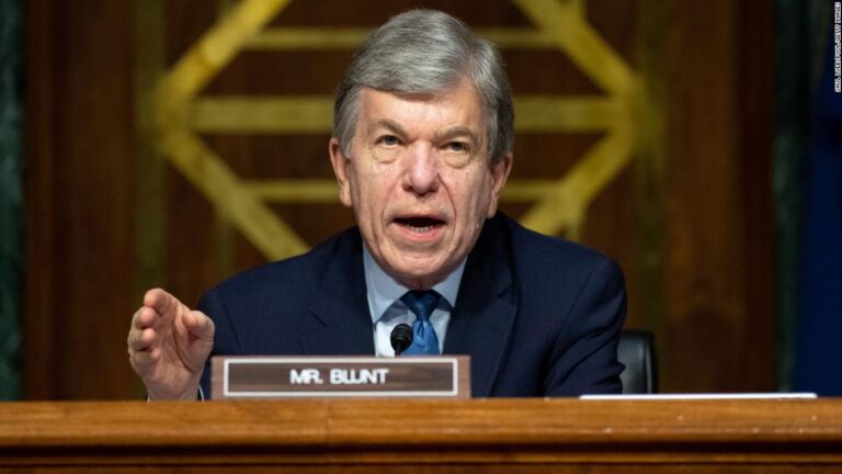GOP Sen. Roy Blunt announces he will not run for reelection