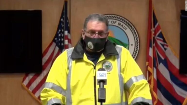 Evacuations ordered as dam on the Hawaiian island of Maui is in danger of failure