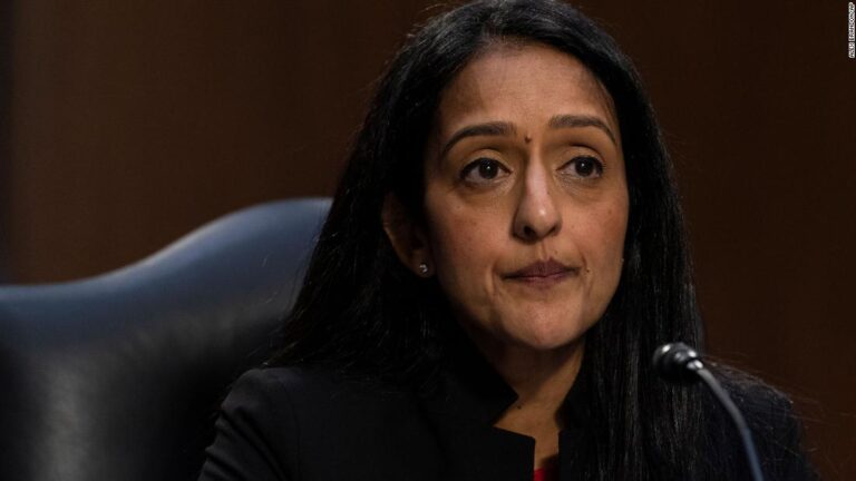 Republicans clash with Biden DOJ nominee Vanita Gupta