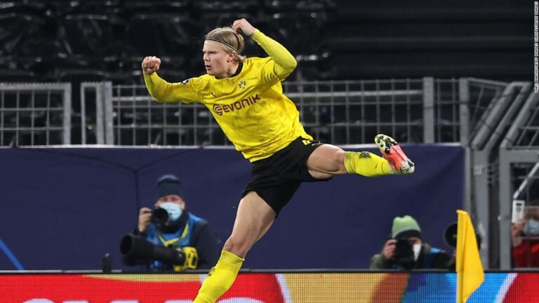 Erling Haaland breaks multiple records as his goal-scoring streak continues in the Champions League