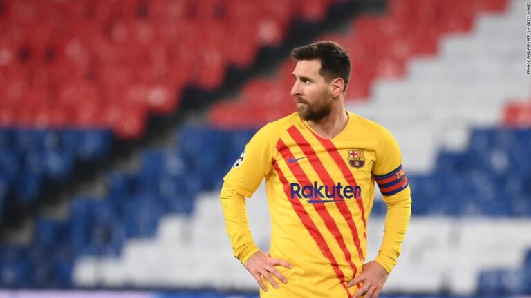 Lionel Messi scores ‘special’ goal but misses penalty as Barcelona crashes out of the Champions League